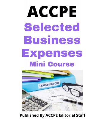 Selected Business Expenses 2023 Mini Course
